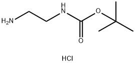 98+ حمض أميني أميد N-BOC-ETHYLENEDIAMINE HYDROCHLORIDE CAS NO.79513-35-2