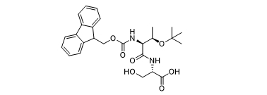 نجاة الديببتيدات Fmoc-Thr ((tBu) -Ser-OH HPLC 98+ CAS 2171282-46-3