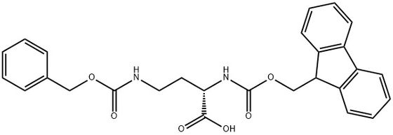 Fmoc-Dab(Cbz)-OH رقم CAS 252049-08-4 HPLC 99% مشتقات Fomc