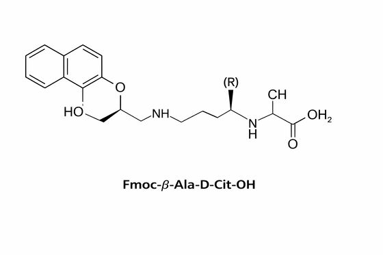 Fmoc-β-Ala-D-Cit-OH النجاسة الصيدلانية للكبدة البيبتيدية